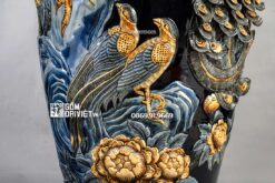 Lục Bình Công Danh Phú Quý Men Xanh Nổi Mệnh Thủy 1m6