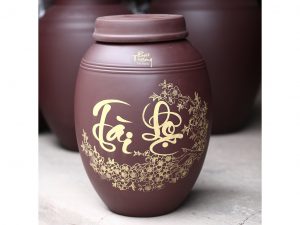 Chum sành tài lộc Bát Tràng 60 lít