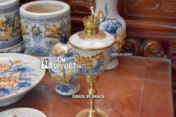 Bộ Đồ Thờ Phúc Đức Men Rạn Nổi Cao Cấp