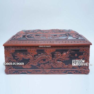 Tiểu Sành Sứ Bát Tràng Khắc Rồng