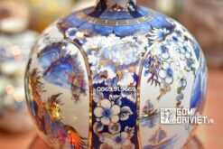 Binh Hut Tai Loc Nhi Canh Thuan Buom Ma Dao Ve Vang 24k 9119