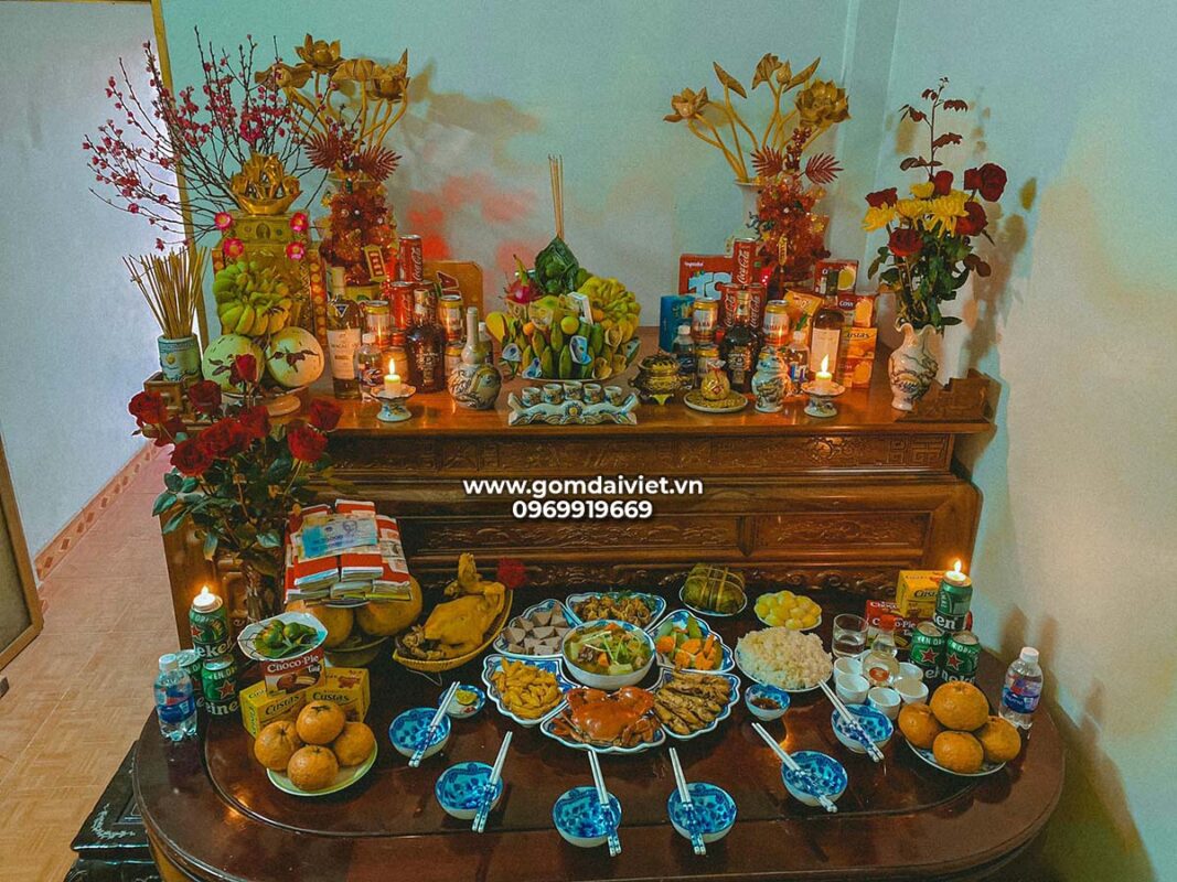 Chuẩn bị mâm lễ cúng Thổ Công