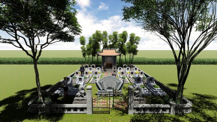 Ý nghĩa của việc sắp xếp mộ trong nghĩa trang gia đình