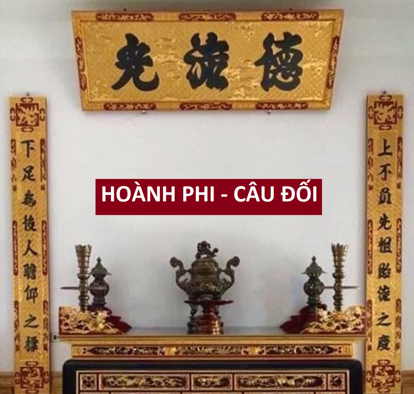 câu đối thờ cúng tổ tiên