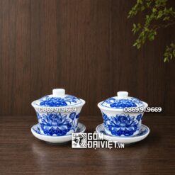 Bat Sam Men Lam Ve Hoa Sen Bach Tinh Lien Hoa Bat Trang 1476