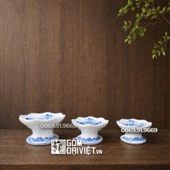 Chan Nen Men Lam Ve Hoa Sen Bach Tinh Lien Hoa Bat Trang 8681